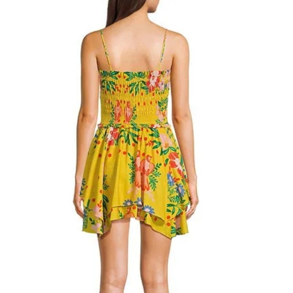 Floral Yellow Dress - Picture 2 of 5